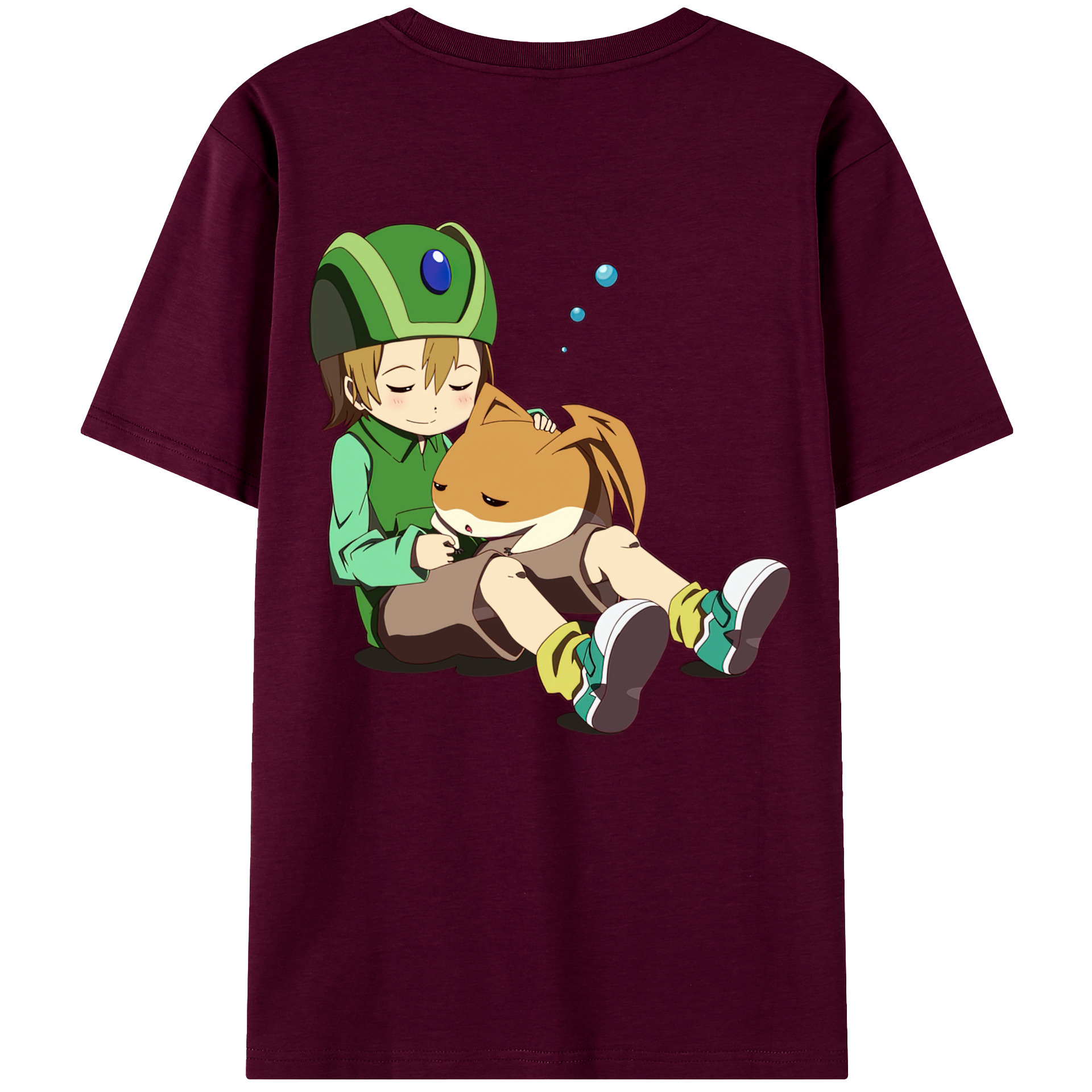 （画像用） Digimon デジタルモンスター/デジモン レディース半袖Tシャツ(バックプリント)